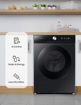 Lavasecadora Samsung eléctrica 14 kg 9 kg WD14BB904DGBAX