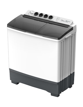 Lavadora doble tina Midea 22 kg semiautomática carga superior mt100w220/w-mx