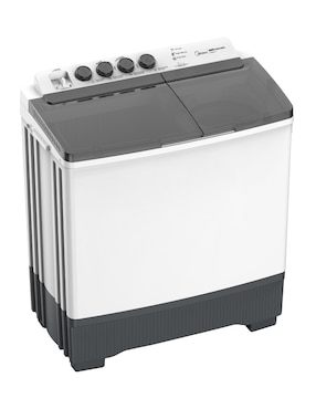 Lavadora doble tina Midea 22 kg semiautomática carga superior mt100w220/w-mx