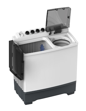 Lavadora doble tina Midea 22 kg semiautomática carga superior mt100w220/w-mx