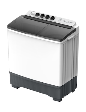 Lavadora doble tina Midea 19 kg semiautomática carga superior mt100w190/w-mx