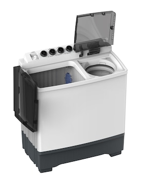 Lavadora doble tina Midea 19 kg semiautomática carga superior mt100w190/w-mx