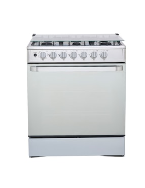 Estufa de piso Midea Xtreme Chef Air 76.7 cm MGS30FS1LEAMSS de 6 quemadores