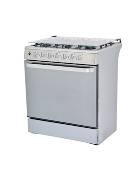 Estufa de piso Midea Xtreme Chef Air 76.7 cm MGS30FS1LEAMSS de 6 quemadores