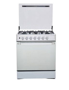 Estufa de piso Midea Xtreme Chef Air 76.7 cm MGS30FS1LEAMSS de 6 quemadores