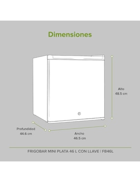 Frigobar Avera FB46L 1.6 pies cúbicos