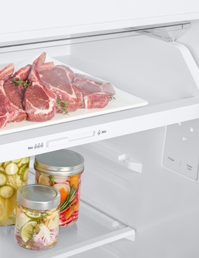 Refrigerador Top mount Samsung 15 pies cúbicos tecnología inverter RT42DG6734B1EM