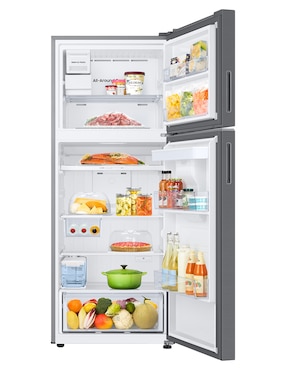 Refrigerador Top mount Samsung 15 pies cúbicos tecnología inverter y automática RT42DG6774S9EM