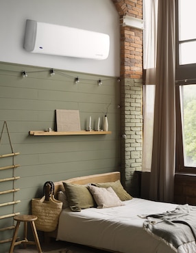Aire acondicionado mini split inverter Carrier frío y calor 18000 BTU 53UTQ183D 220 V