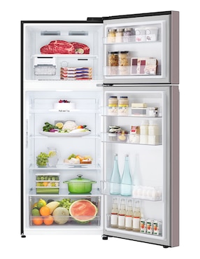Refrigerador top mount LG 14 pies cúbicos VT40BJP.ACKFMXM
