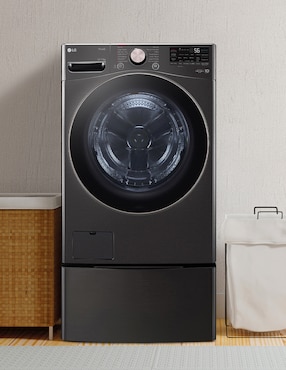 Lavasecadora LG gas/eléctrica 22 kg 13 kg WD22BV2S6GR.WD300CB