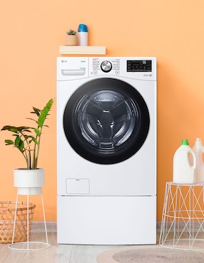 Lavasecadora LG gas/eléctrica 22 kg 13 kg WD22WV2S6R.WD300CW