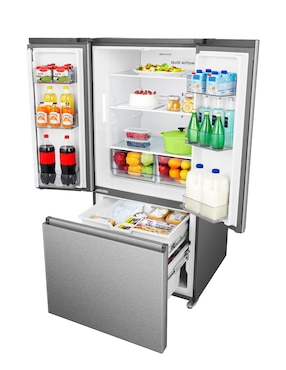 Refrigerador french door Hisense 22 pies cúbicos inverter y no frost RF22N6FCX