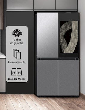 Refrigerador french door Samsung 29 pies cúbicos inverter y fábrica de hielos RF29DB9950QDEM