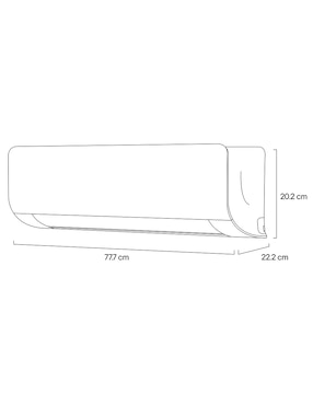 Aire acondicionado mini split Lg frío 11000 btu mw121c4