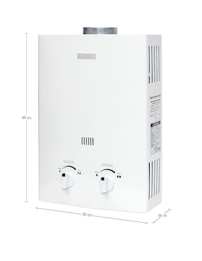 Calentador de paso Disa Home C4084 4 L gas lp