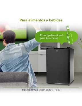 Frigobar Avera FB03 4.5 pies cúbicos