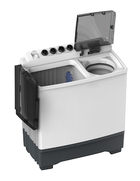 Lavadora doble tina Midea 15 kg semiautomática carga superior mt100w150/w-mx