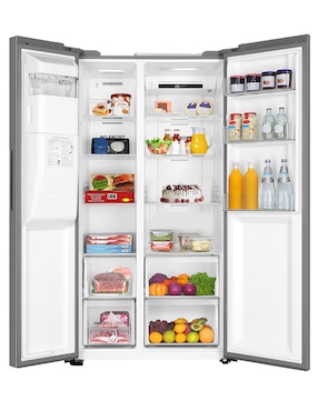 Refrigerador industrial Haier 19 pies cúbicos inverter no frost y fábrica de hielo HSM541HMNSS0