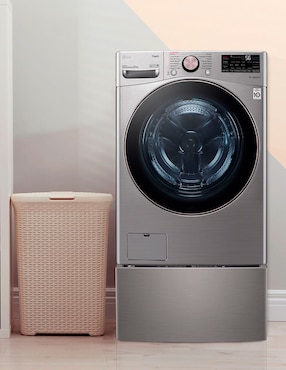 Lavadora Lg 22 kg manual carga frontal wm22vv2s6gr.wd300cv