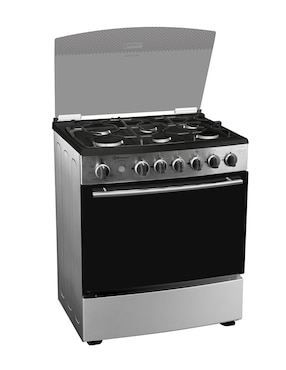 Combo estufa de piso a gas natural/lp Koblenz estufa 76 cm campana 76 cm de 6 quemadores