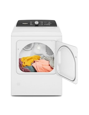 Secadora de gas natural/lp Whirlpool de 22 kg con 12 ciclos 7Mwgd5050Pw