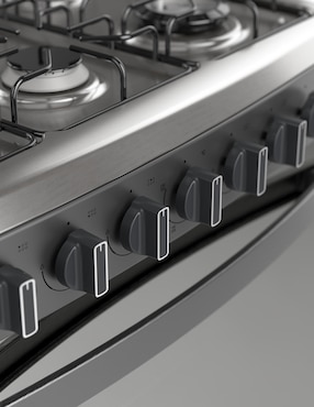Estufa de piso a Gas LP Acros Onix Capelo 76.2 cm - Estufa 75.9 cm AFR7130G de 6 quemadores