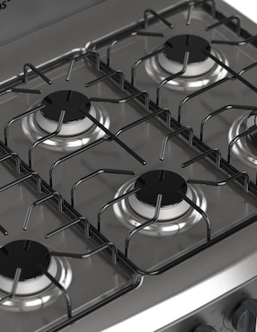 Estufa de piso a Gas LP Acros Onix Capelo 76.2 cm - Estufa 75.9 cm AFR7130G de 6 quemadores