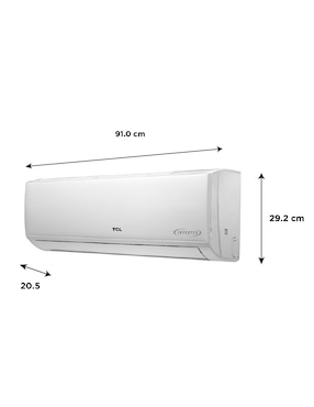 Aire acondicionado mini split inverter Tcl Elite Inverter frío 18000 BTU S18P-ECV22