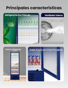 Refrigerador unipuerta Hisense 9 pies cúbicos no frost CVC494N3AWX
