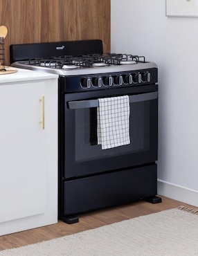 Estufa de piso a gas Acros 76.2 cm afr2110b de 6 quemadores