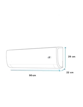 Aire acondicionado mini split United Appliance frío 18000 BTU UAWC18-DN3C3 220 V