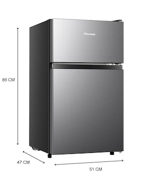 Frigobar Hisense RT31D6AGX1 3.2 pies cúbicos