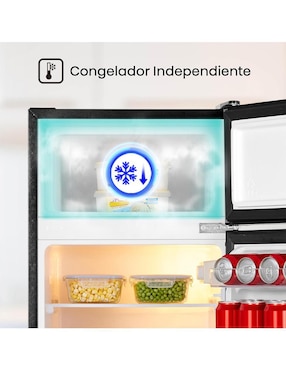 Frigobar Hisense RT31D6AGX1 3.2 pies cúbicos