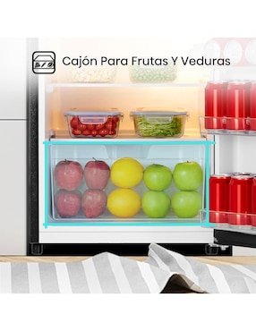 Frigobar Hisense RT31D6AGX1 3.2 pies cúbicos