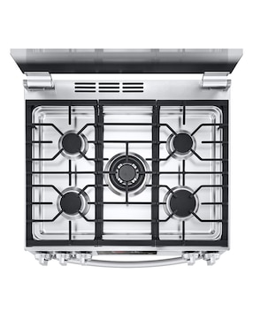 Estufa de piso a Gas LP Lg 75.88 cm LRGL5844S de 5 quemadores