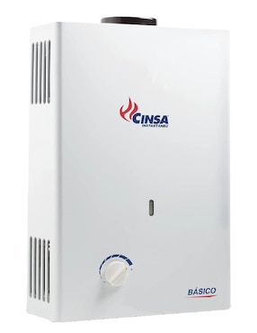 Calentador instantáneo Cinsa CIN-06E 6 L gas lp
