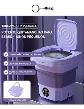Lavadora portátil Genérica manual carga superior mini lavadora