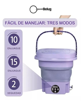 Lavadora portátil Genérica manual carga superior mini lavadora