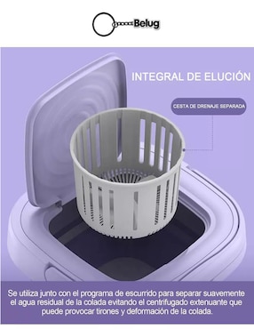 Lavadora portátil Genérica manual carga superior mini lavadora