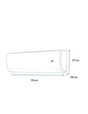 Aire acondicionado mini split inverter United Appliance frío 12000 BTU UAWC12-AD3C2 110 V