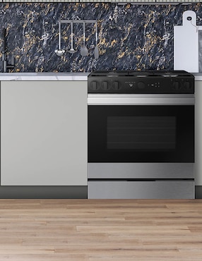 Estufa de piso Samsung Bespoke 76.1 cm nsg6dg8700srax