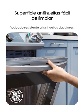 Estufa de piso Samsung Bespoke 76.1 cm nsg6dg8700srax