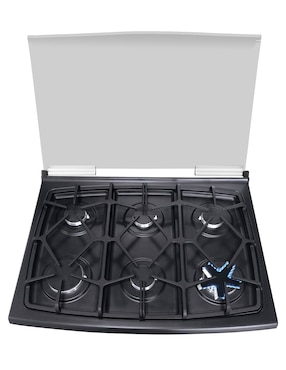 Combo estufa de piso a gas natural/lp Koblenz 76 cm Ek-3131nd de 6 quemadores
