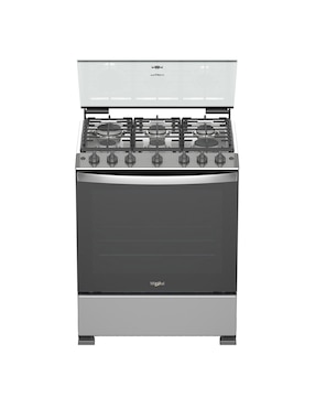 Estufa De Piso A Gas LP/natural Whirlpool 76 Cm WFR5200D De 6 Quemadores