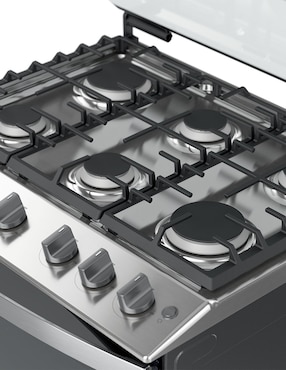 Estufa de piso a gas natural/lp Whirlpool 76 cm WFR5200D de 6 quemadores