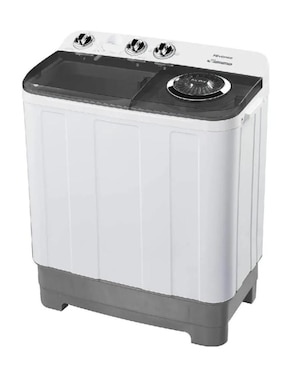 Lavadora doble tina Hisense 11 kg semiautomática carga superior wsa1102pcn