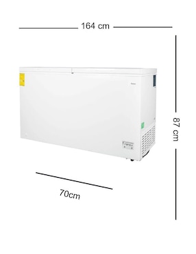 Congelador Aurus AFC18W horizontal 18 pies cúbicos