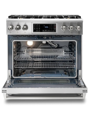 Estufa de piso a gas Natural Thor Kitchen 90 cm trg3601 de 6 quemadores