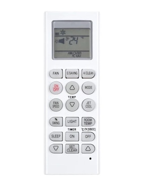 Control Para Aire Acondicionado LG CTL-130816-P Compatible Con 6711A20030Y, 6711A90023C, 6711A90023E